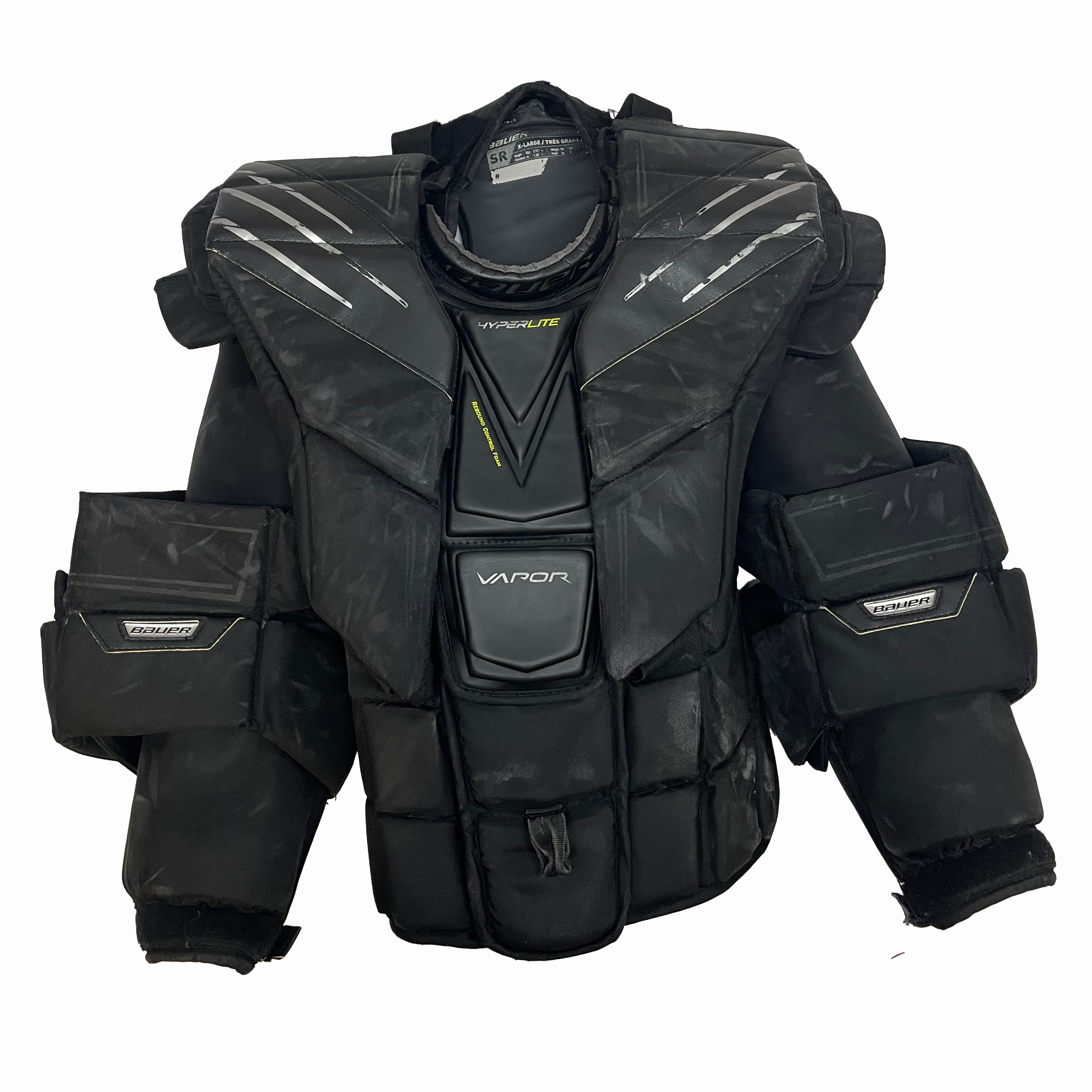 Bauer Vapor Hyperlite 2 - Used Pro Stock Goalie Chest Protector (Black)